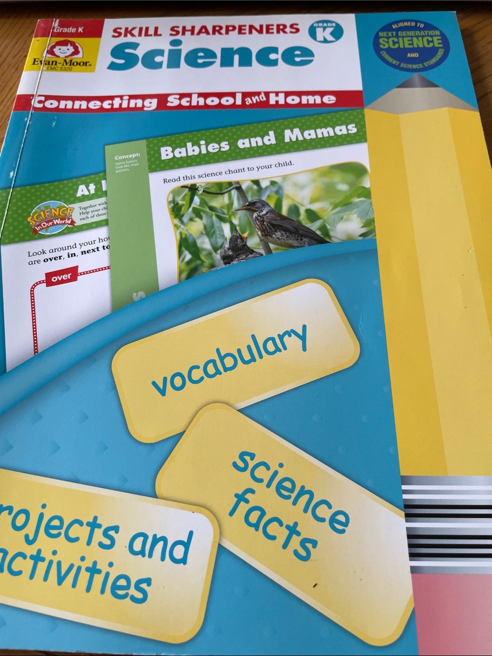 Skill Sharpeners Science Grade K Book